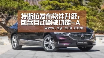 特斯拉发布软件升级,包含自动驾驶功能-AG体育(图3) AG体育
